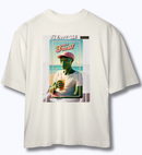 Camiseta Oversized Masculina Alienígena  