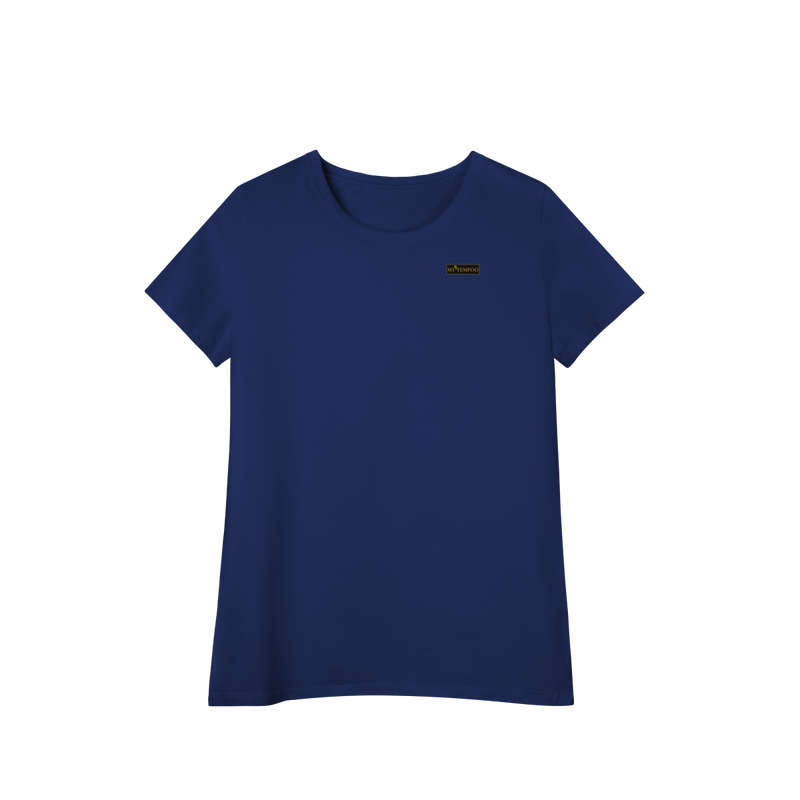 Camiseta Básica Feminina Pima Baby Long