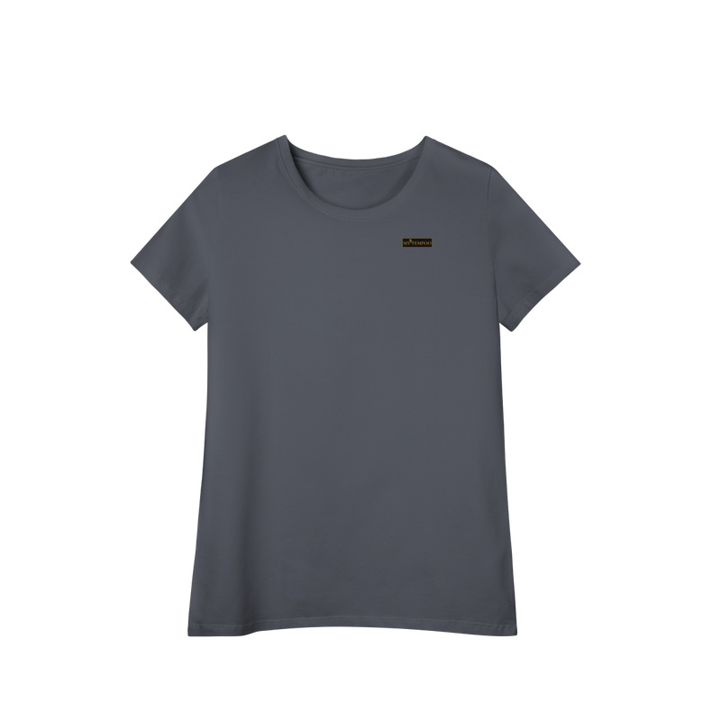 Camiseta Básica Feminina Pima Baby Long