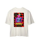 Camiseta Oversized Feminina Psicodélica