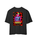 Camiseta Oversized Feminina Psicodélica