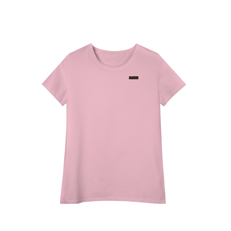 Camiseta Básica Feminina Pima Baby Long